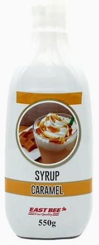 EASTBEE キャラメルシロップ 550g×1個 トッピング ヨーグルト アイスクリーム シリアル