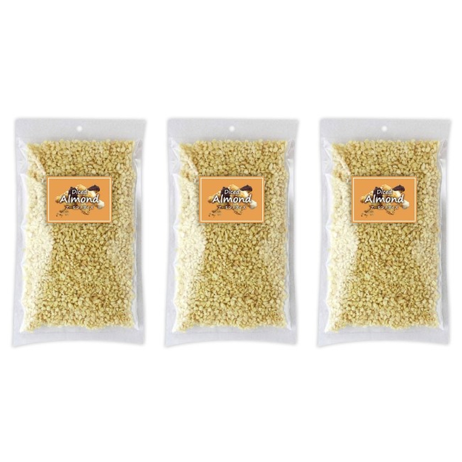 パイオニア アーモンドダイス 150g×3個 ナッツ 香ばしい トッピング クラッシュナッツ