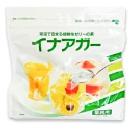 伊那 イナアガー 1kg×1個 常温で固まる 植物性 ゼリー ゼラチン 寒天 ヴィーガン