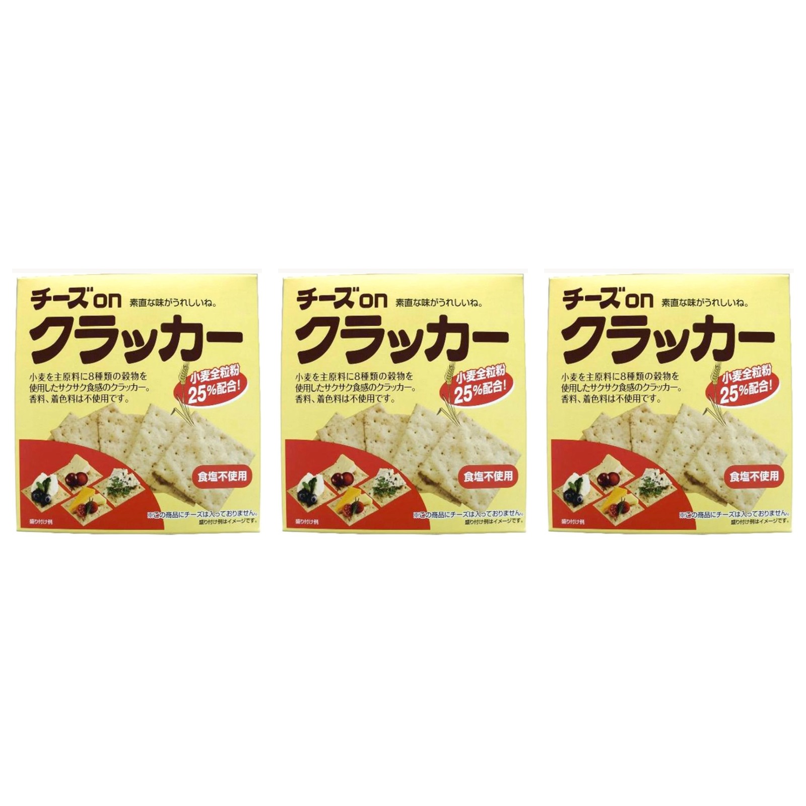 チェスコ チーズonクラッカー 5枚 x 4袋入×3個 お菓子 スナック菓子 チップス 素朴 サクサク おやつ