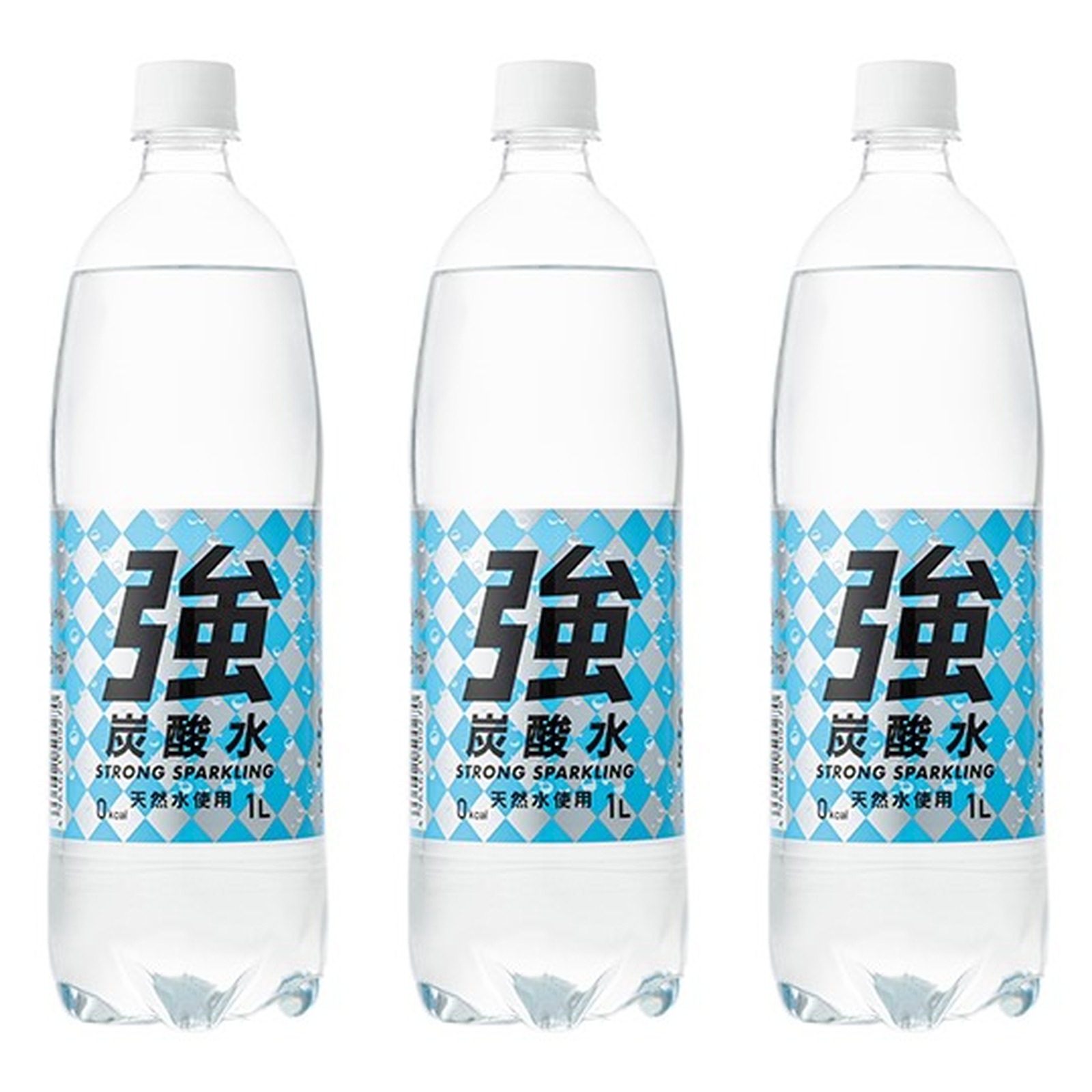 友桝飲料 強炭酸水ペットボトルト 1L×3個 天然水 強炭酸 ソーダ ハイボール ダイエット 美容