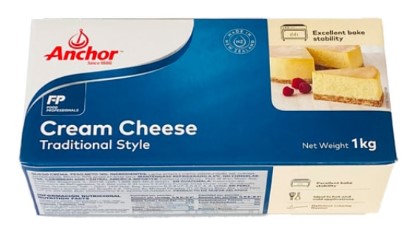 アンカークリームチーズ (プレーン) 1kg×1個 冷蔵  ピザ パスタ リゾット サラダ 料理 業務用
