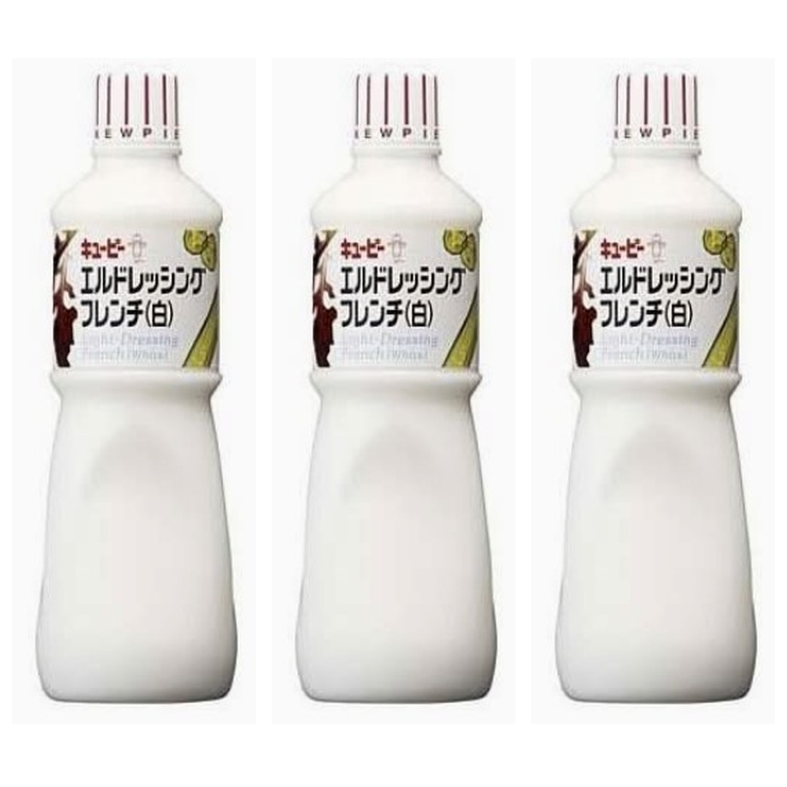 キューピー エルドレッシング フレンチ白 1L×3個 サラダ ソース 簡単調理 大容量