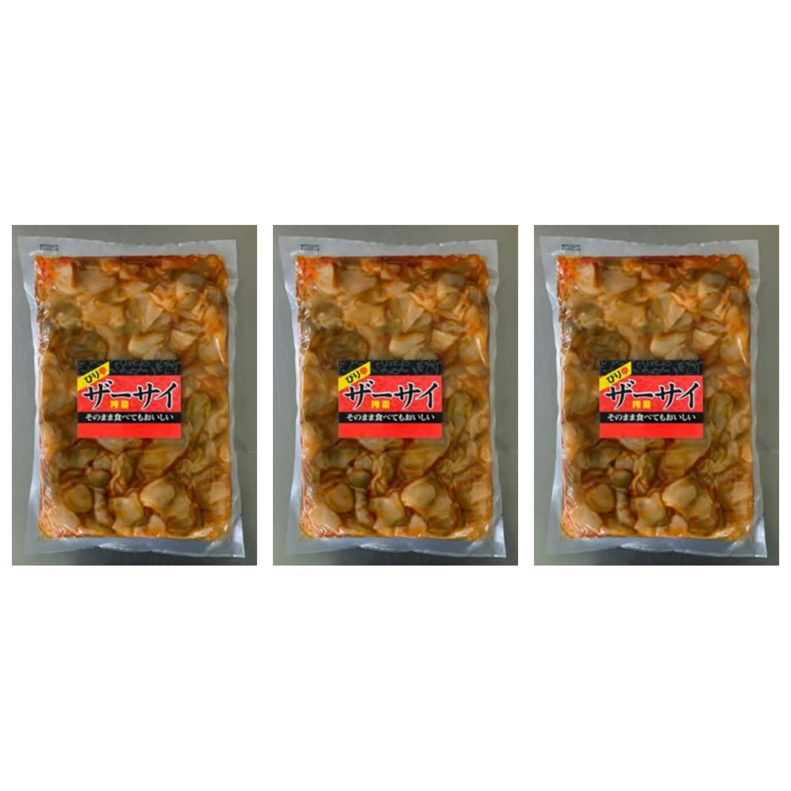 ダイマツ ぴり辛ザーサイ 500g×3個 漬物 ピリ辛 搾菜 大量