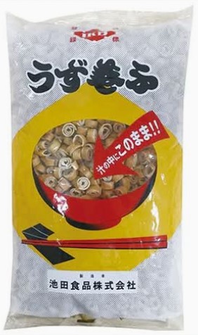 池田食品 うず巻き麩 500g×1個 渦巻状 焼麩 汁物 乾物 味噌汁