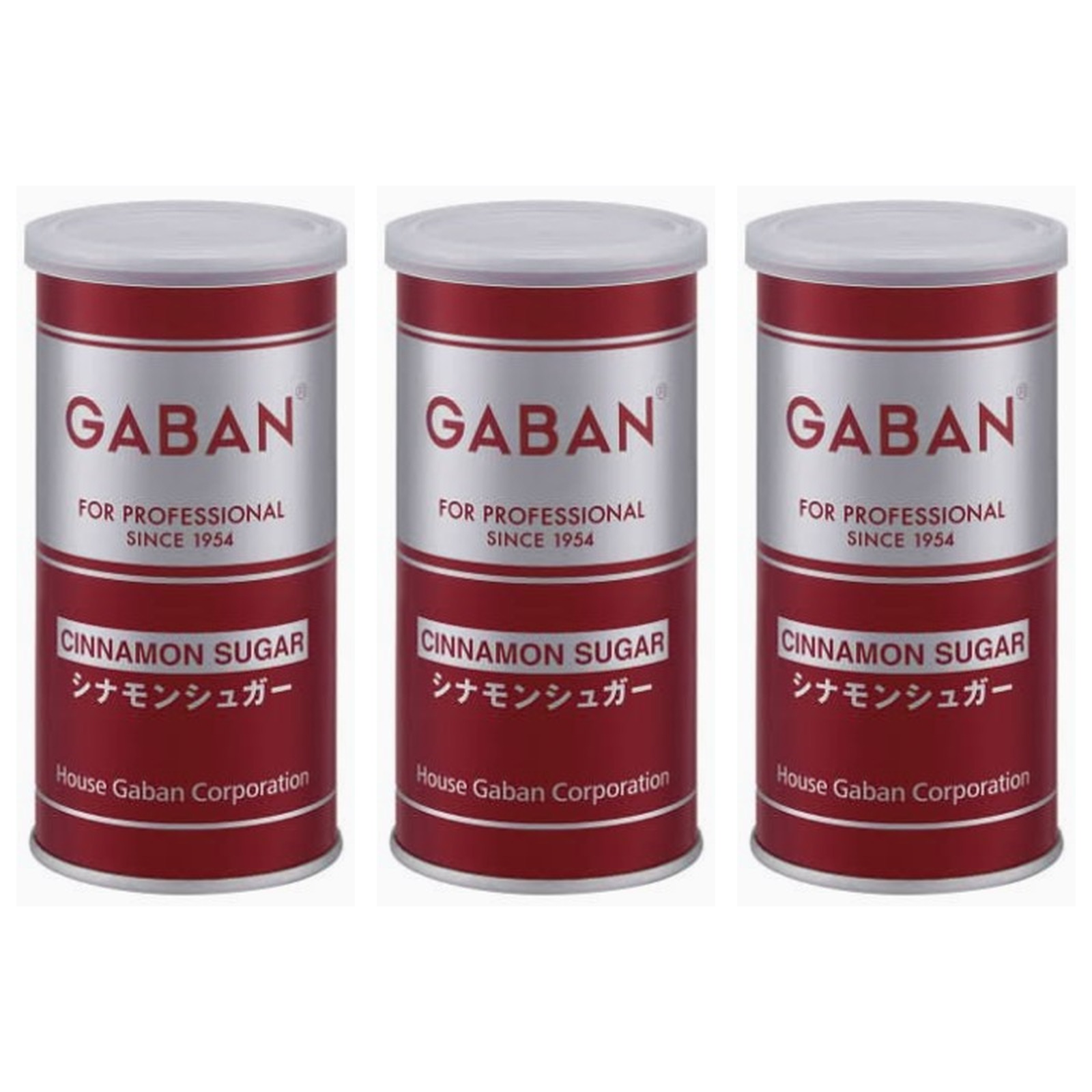 GABAN シナモンシュガー 140g×3個 クッキー 焼菓子 パン トッピング 砂糖