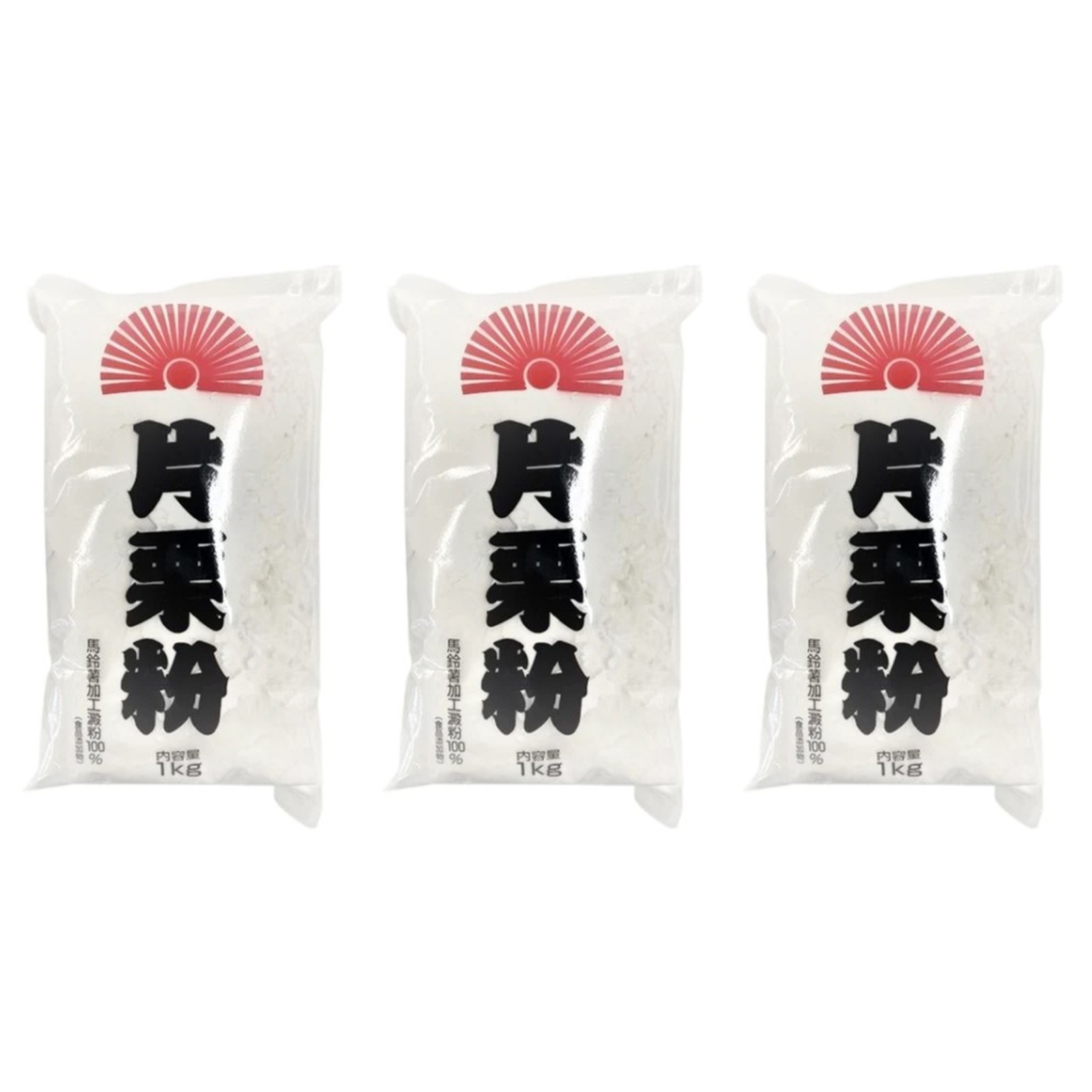 片栗粉 (EU) 1kg×3個 調味料 粉もの 料理 製菓 大容量