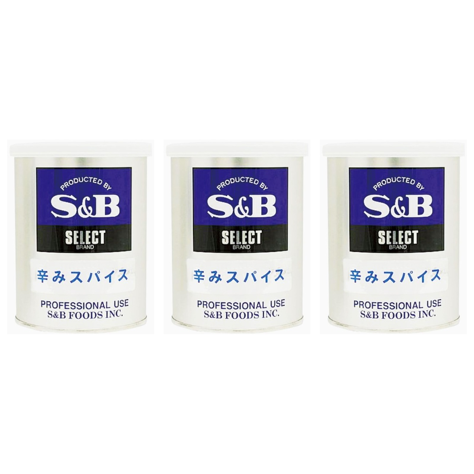 セレクト辛みスパイスＭ缶 200g S B×3個 スパイス 調味料 業務用 大容量