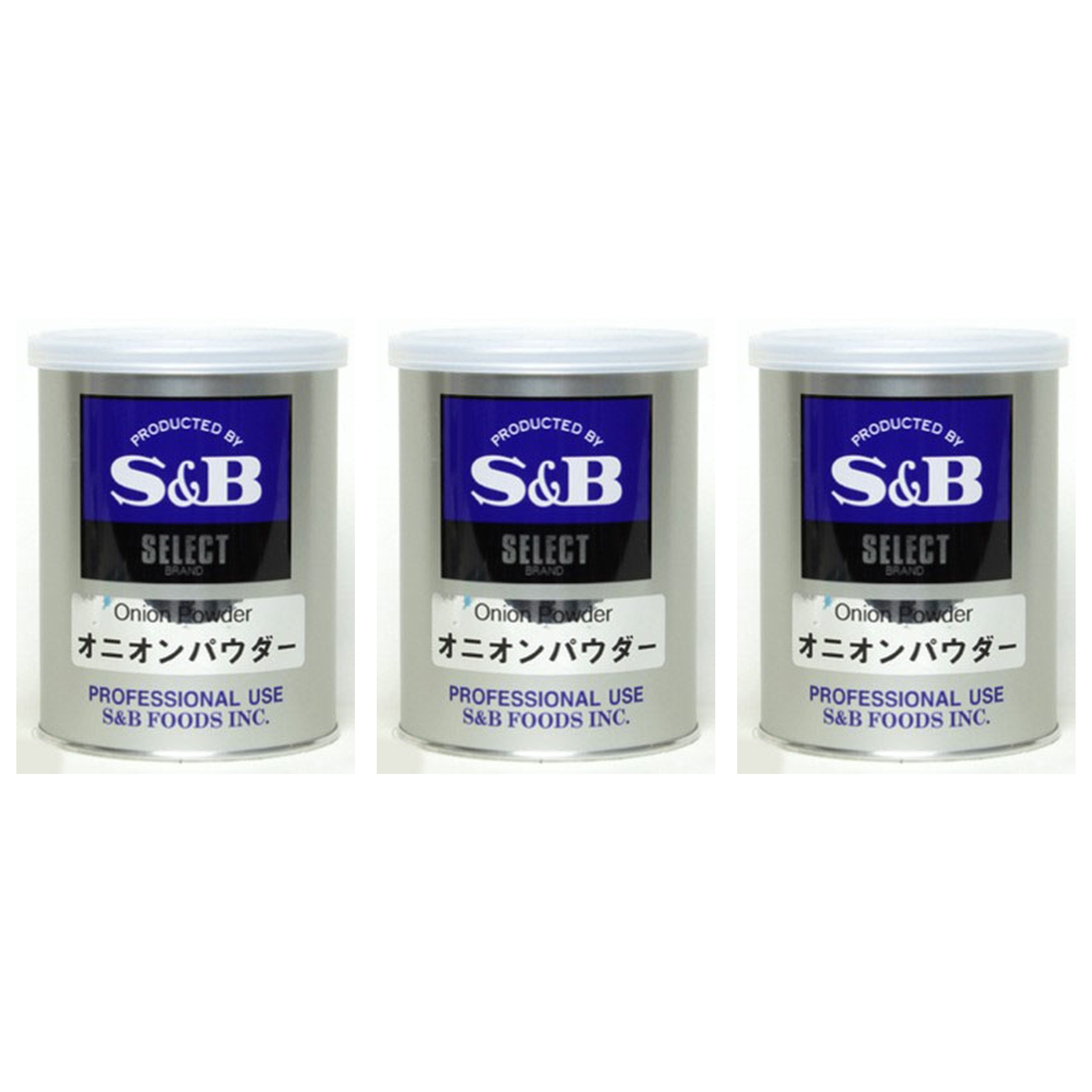 オニオンパウダー Ｍ缶 220g S B×3個 スパイス 調味料 業務用 大容量