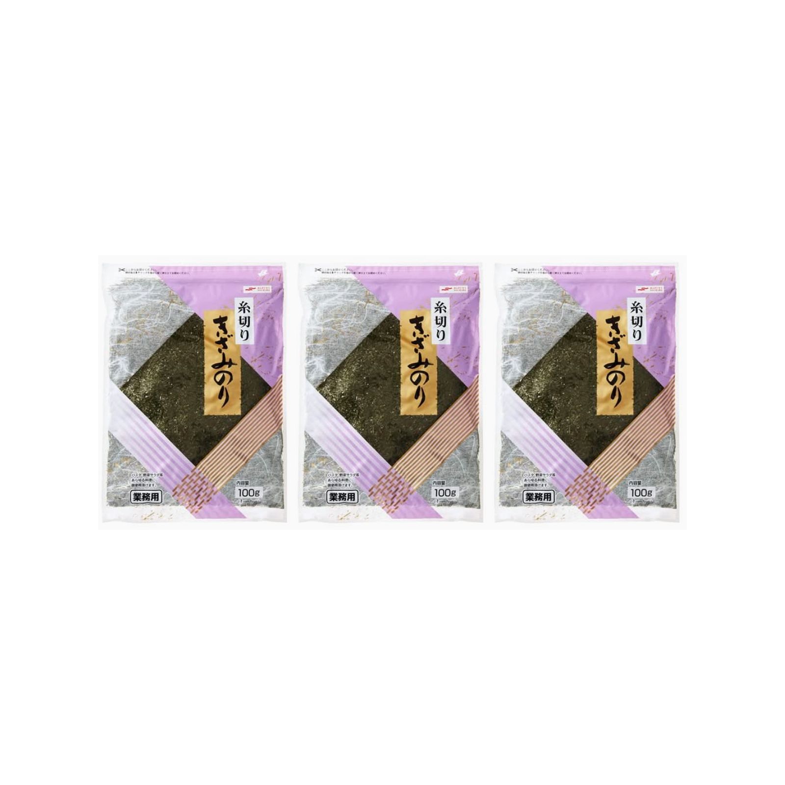 マルハN 糸きざみのり 100g×3個 乾物 刻み海苔 トッピング