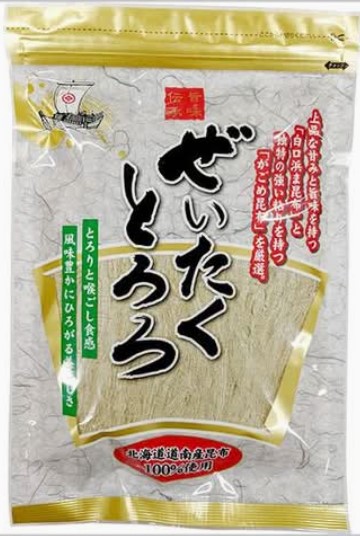 日高 ぜいたくとろろ 100g×1個 乾物 昆布 お得 大容量 出汁
