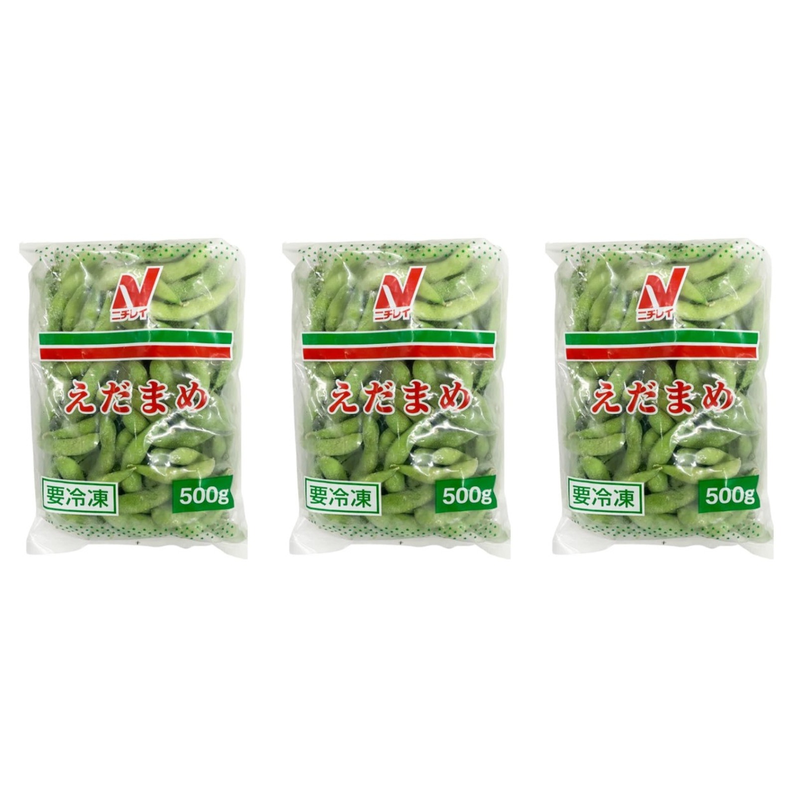ニチレイ 枝豆 レギュラーブランチ 1袋(500g)×3個 お弁当 おつまみ おかず 野菜 大容量 冷凍