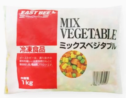EB ミックスベジタブル(NZ) 1Kg×1個 お弁当 おつまみ おかず 野菜 大容量 冷凍