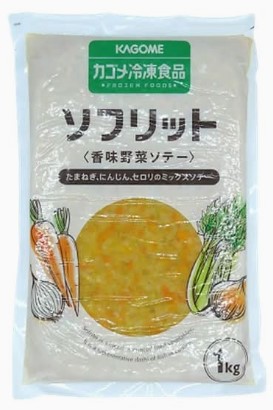 カゴメ ソフリット(香味野菜ソテー) 1kg×1個 お弁当 おつまみ おかず 野菜 大容量 冷凍