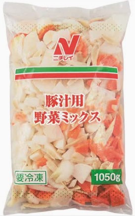 ニチレイフーズ 豚汁用 野菜ミックス (1.05kg)×1個 お弁当 おつまみ おかず 野菜 大容量 冷凍
