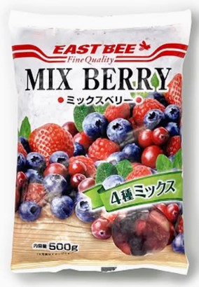 EB ミックスベリー 1袋(500g)×1個 果物 スムージー 美容 お弁当 大容量 冷凍