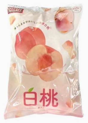 兼松食品 サンタマリア 冷凍白桃カット 1袋(500g)×1個 果物 スムージー 美容 お弁当 大容量 冷凍