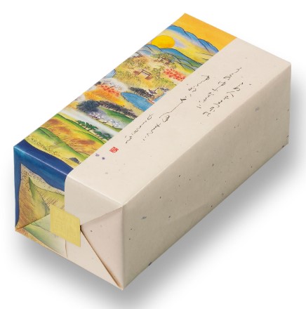 小倉山荘 嵯峨乃焼 化粧箱 大 1箱(2枚入り11袋)×1個 おかき せんべい 米 醤油味 お菓子 手土産