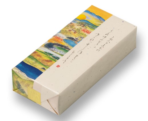 小倉山荘 嵯峨乃焼 化粧箱 小 1箱(2枚入り6袋)×1個 おかき せんべい 米 醤油味 お菓子 手土産