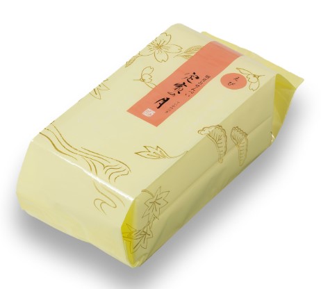 小倉山荘 定家の月 えび ご愛食用袋 1パック(えび1枚入り19袋)×1個 おかき せんべい 米 お菓子 手土産