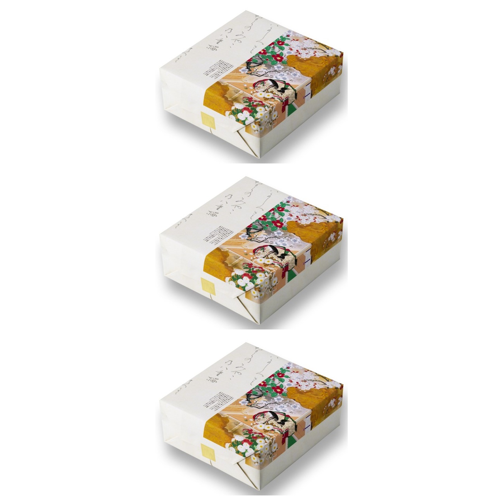 小倉山荘 ここのえの詩 化粧箱(大) 1箱(430g(個装紙込み・袋数の目安 約114袋))×3個 おかき せんべい 米 ひとくちサイズ お菓子 手土産