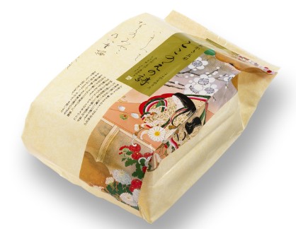 小倉山荘 ここのえの詩 ご愛食用袋 1パック(118g(個装紙込み・袋数の目安 約31袋）)×1個 おかき せんべい 米 ひとくちサイズ お菓子 手土産