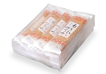 小倉山荘 あられづつみ ご愛食用袋 1袋(8本)×1個 おかき せんべい 米 醤油 お菓子 手土産