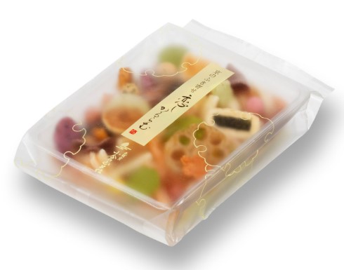 小倉山荘 京のふき寄せ 恋しかるらむ ご愛食用袋(95g)×1個 おかき たまごせんべい 米 お菓子 手土産