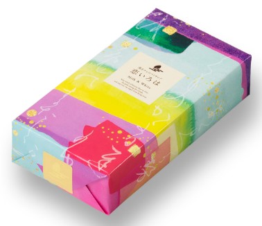 小倉山荘 恋いろは ミニ箱 1箱(5個(ミルク×3個・ホワイト×2個))×1個 おかき せんべい 五穀米 お菓子 手土産