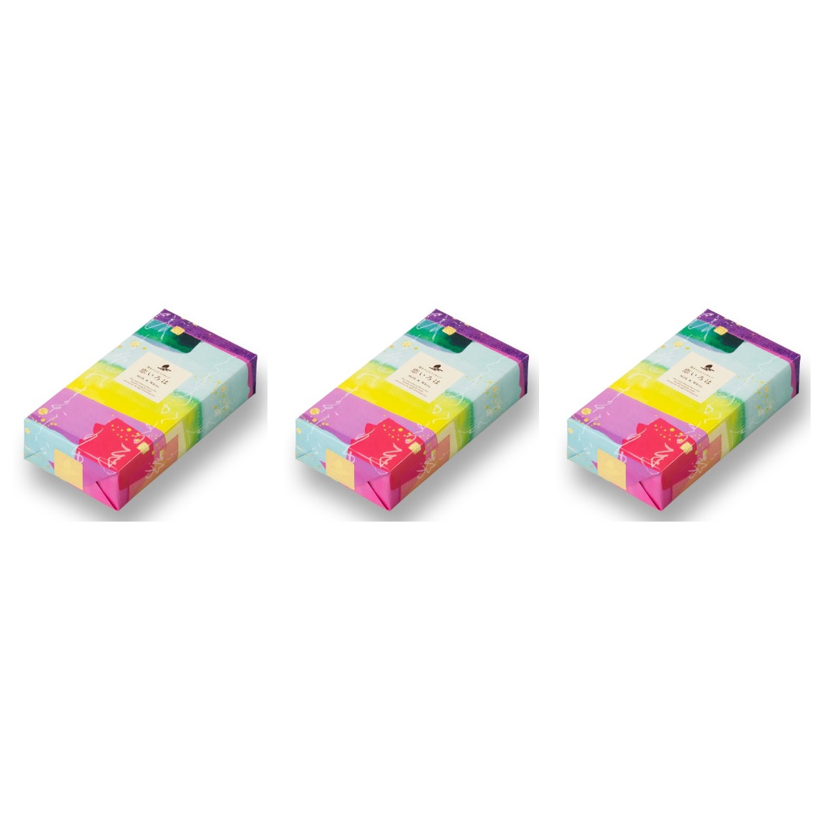 小倉山荘 恋いろは ミニ箱 1箱(5個(ミルク×3個・ホワイト×2個))×3個 おかき せんべい 五穀米 お菓子 手土産