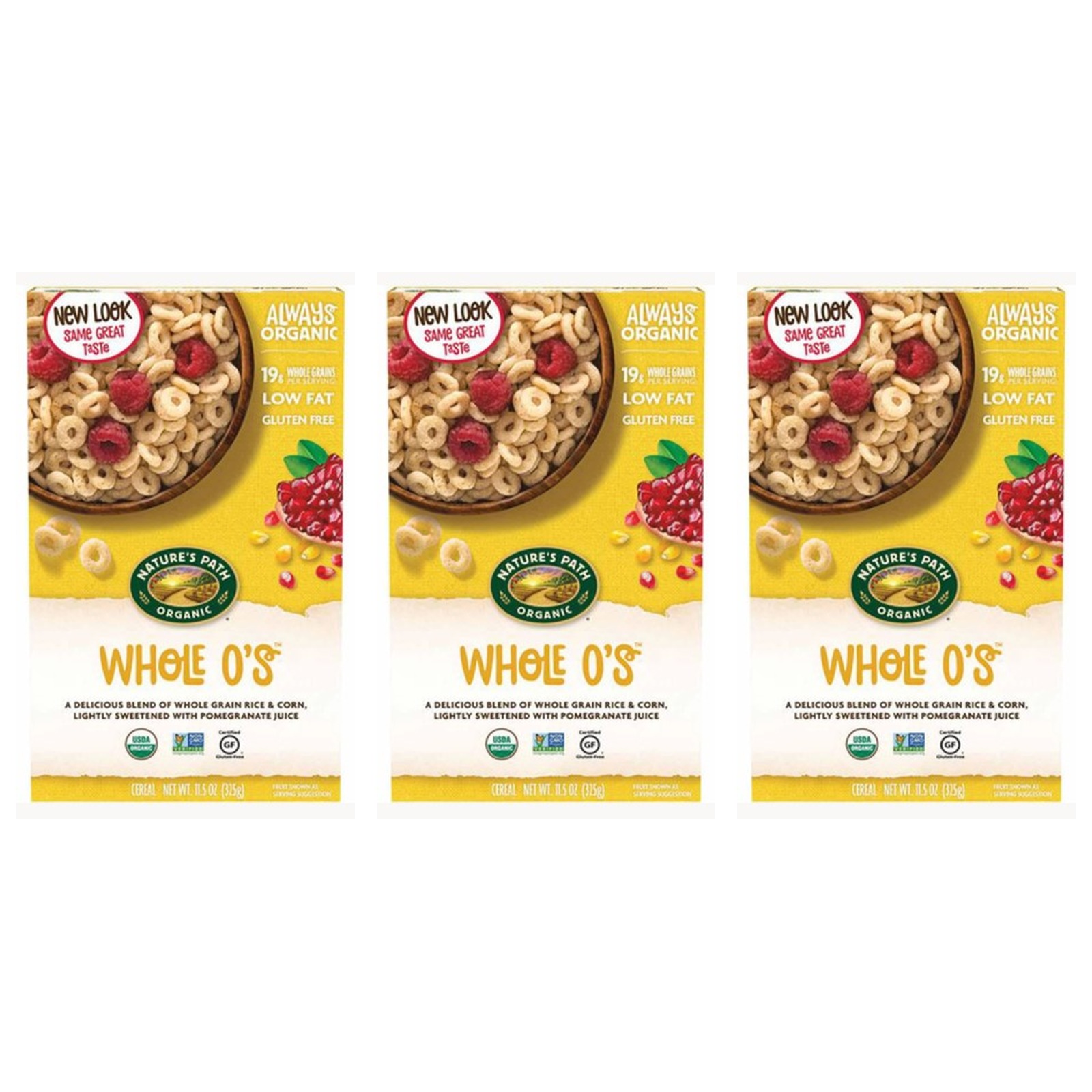 ネイチャーズバース オーガニックシリアルホールオールズ 1箱325g×3個 シリアル 朝食 健康 美容