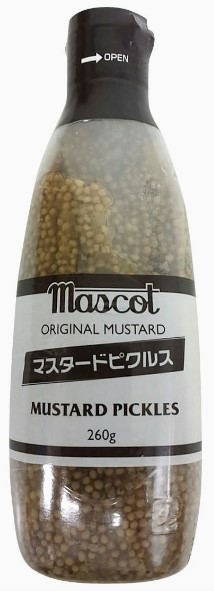 マスコット マスタードピクルス (1本260g)×1個 調味料 からし 業務用