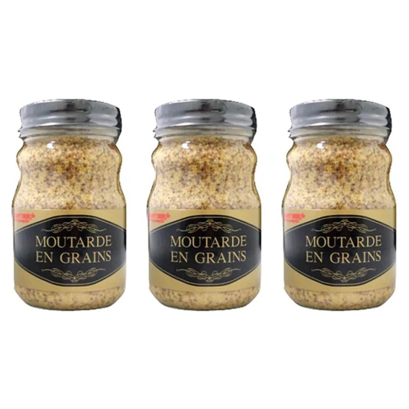 EB 粒入りマスタード 1瓶450g×3個 調味料 からし 業務用