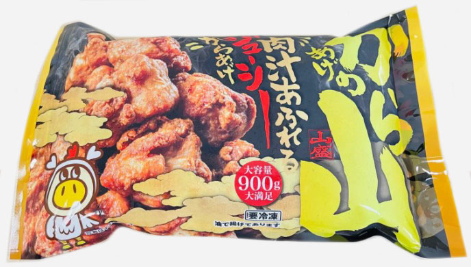 ユーラス からあげの山 1袋900g×1個 唐揚げ 肉汁 ジューシー お弁当 冷凍