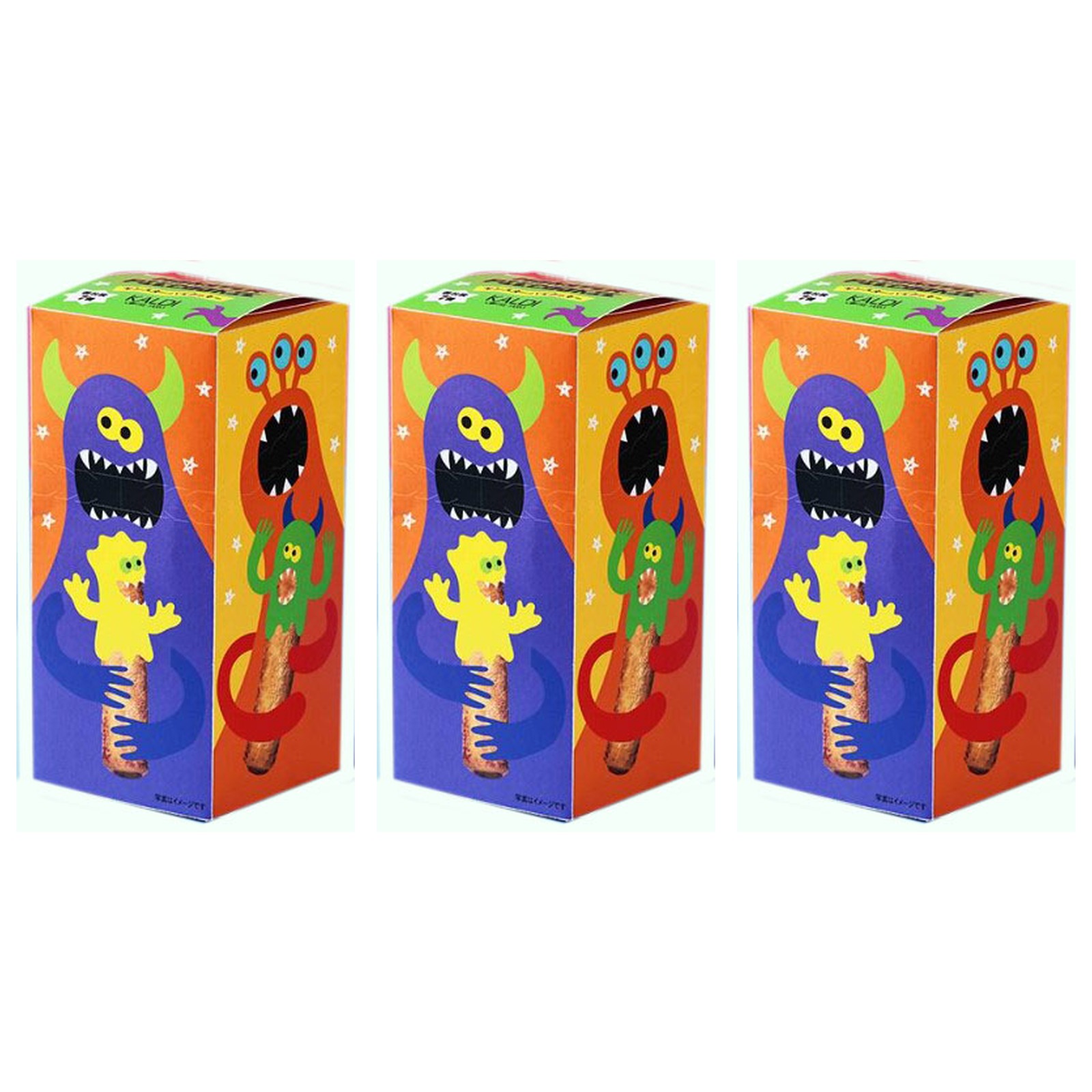 カルディ モンスターパイクッキー 1箱×3個 イベント お菓子 クッキー 焼菓子