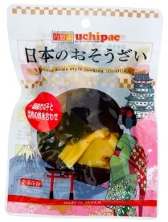 ウチノ 日本のおそうざい 国産竹の子と昆布の炊き合わせ 1袋120g×1個 炊き合わせ たけのこ 惣菜 おかず 和食 お手軽