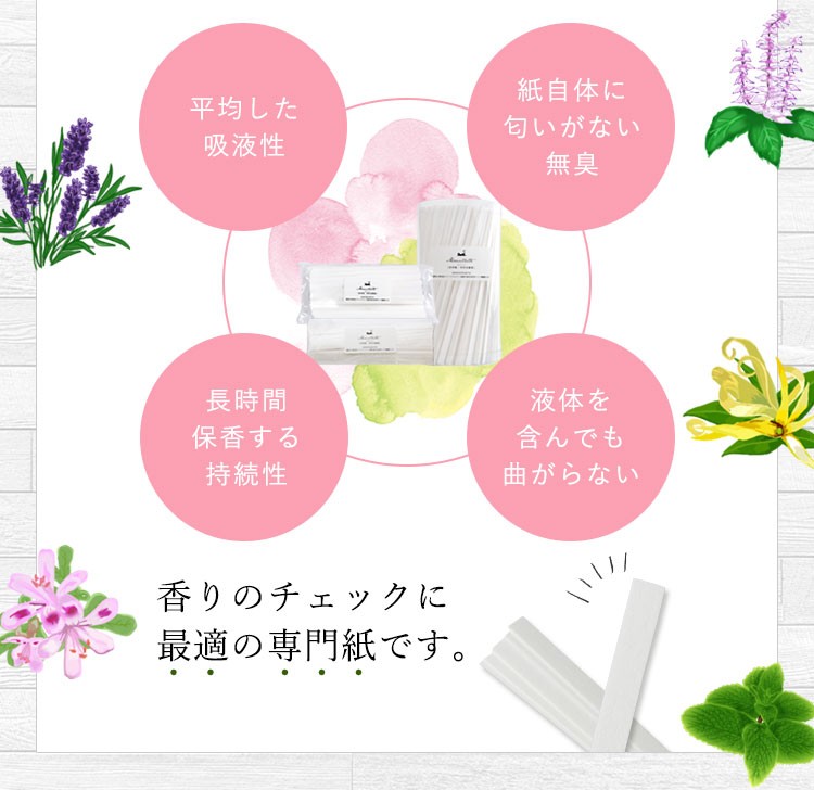 香りのチェック