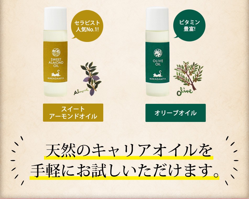 天然のキャリアオイル