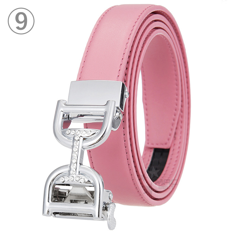 ゴルフベルト レディース ベルト 白 2.4cm-ladies-21