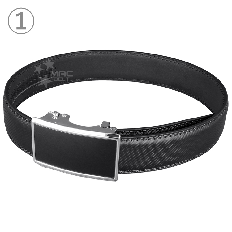 ベルト 剣先内側 剣先隠し メンズ 本革 オートロック 穴なし ブランド