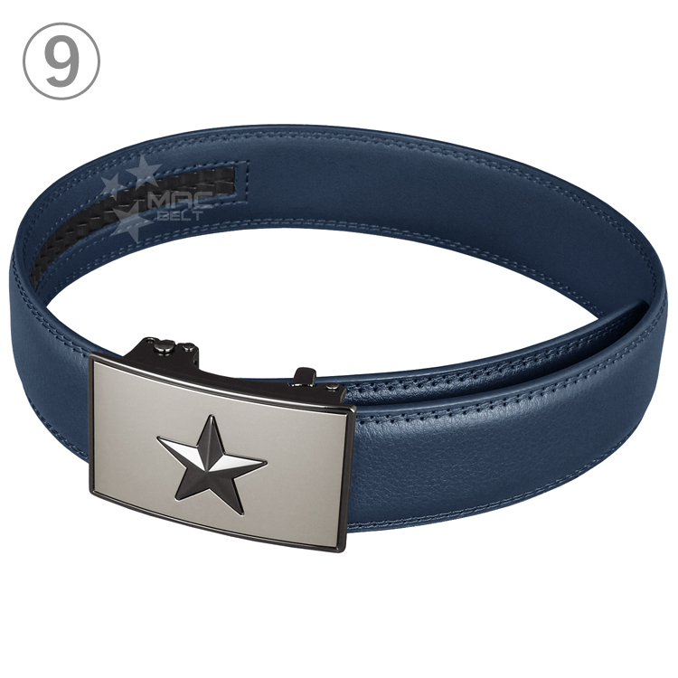 本革 無段階 内巻き 穴なし オートロック MB4-A-14