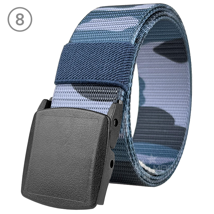 ナイロンベルト YKK メンズ ベルト ナイロン 穴なし 38mm カジュアル