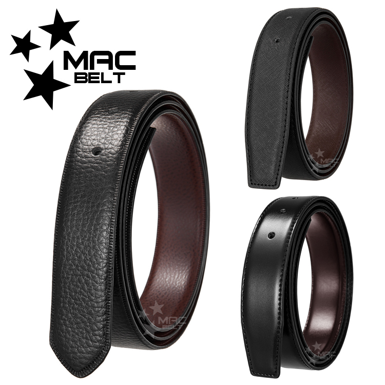 ベルトのみ 28mm リバーシブル 両面 メンズ 交換用 穴あり ベルト革