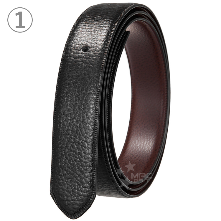 ベルトのみ 28mm リバーシブル 両面 メンズ 交換用 穴あり ベルト革