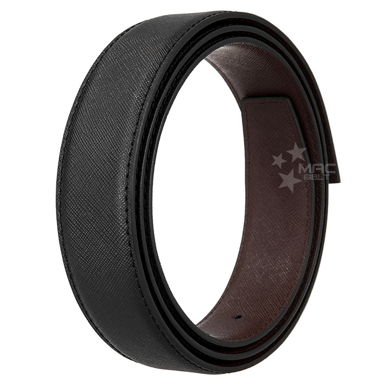 ベルト バックルなし 本革 リバーシブル 3.3cm 33mm MBVTP-SB-17