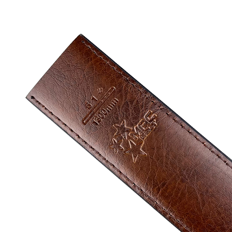 ベルト バックルなし 本革 リバーシブル 3.3cm 33mm MBVTP-SB-12