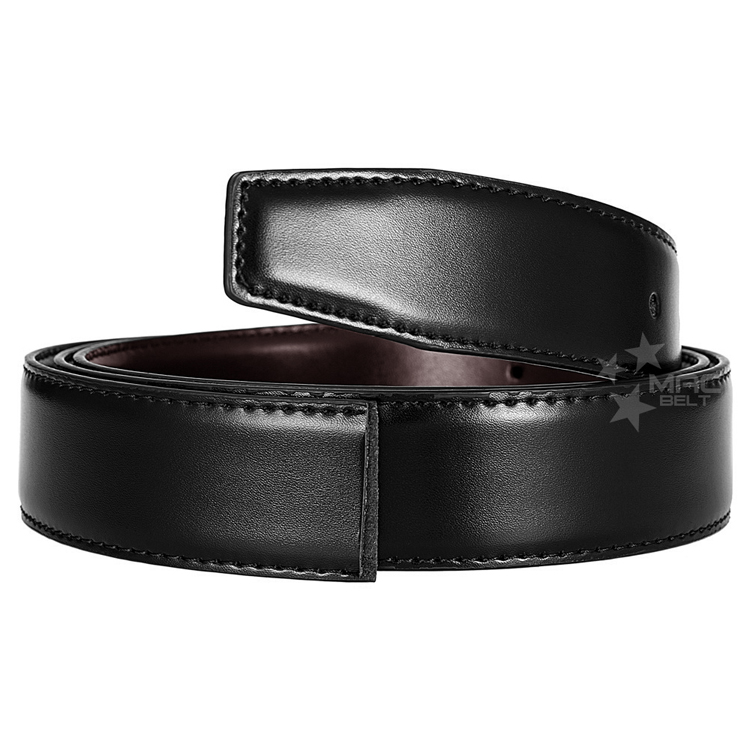 ベルト バックルなし 本革 リバーシブル 3.3cm 33mm MBVTP-SB-27