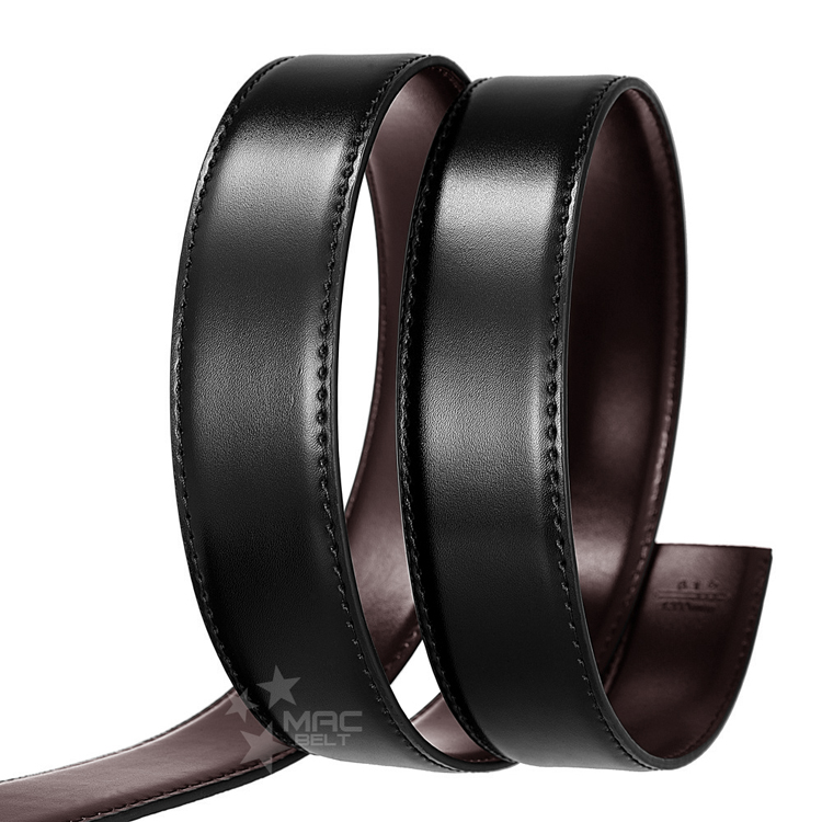 ベルト バックルなし 本革 リバーシブル 3.3cm 33mm MBVTP-SB-29