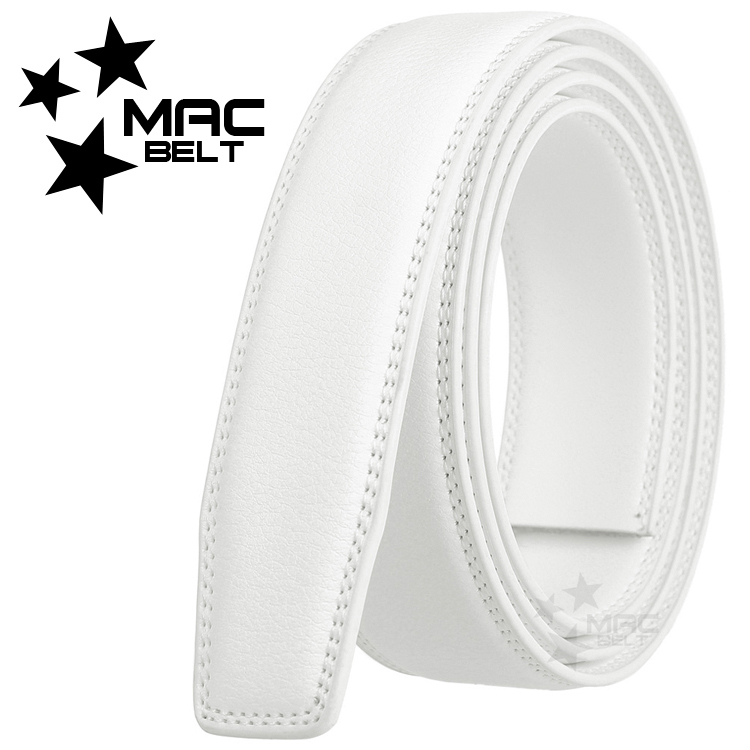 白帯革 ベルト　3号 ベルト 交換用 穴なし 30mm 35mm 本革 メンズ ベルトのみ バックルなし