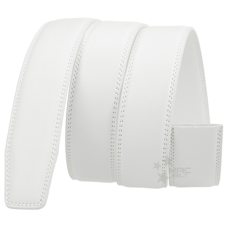 ベルト 交換用 穴なし 30mm 35mm 本革 メンズ ベルトのみ バックルなし